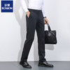 罗蒙 冬季直筒高腰加绒加厚男士抗皱商务休闲西裤628 商品缩略图3