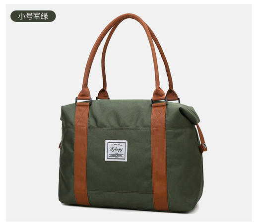 【新潮！休闲旅行包 】男女短途行李收纳袋 大容量耐磨手提出差包 大学生牛津布轻便旅游包 商品图5