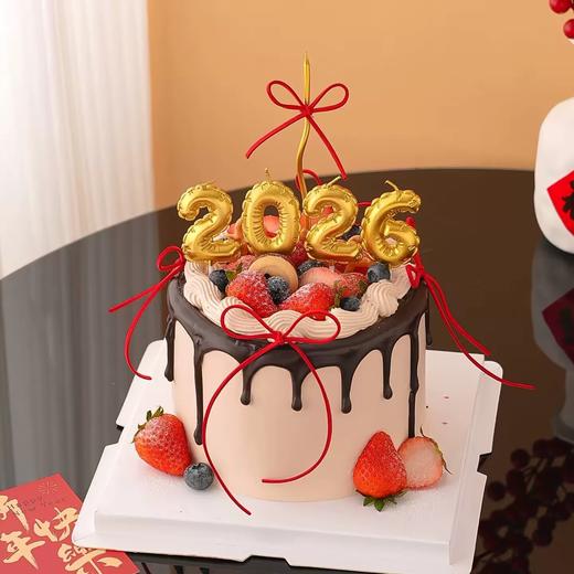 【2026新年蛋糕】草莓 满满新年红 商品图0