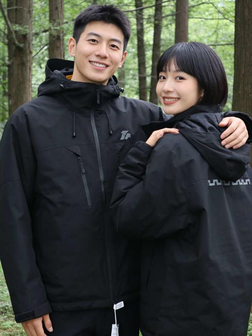 【25三色防寒棉服】新款冬季不可拆卸帽男女同款棉服上衣03h 商品图0