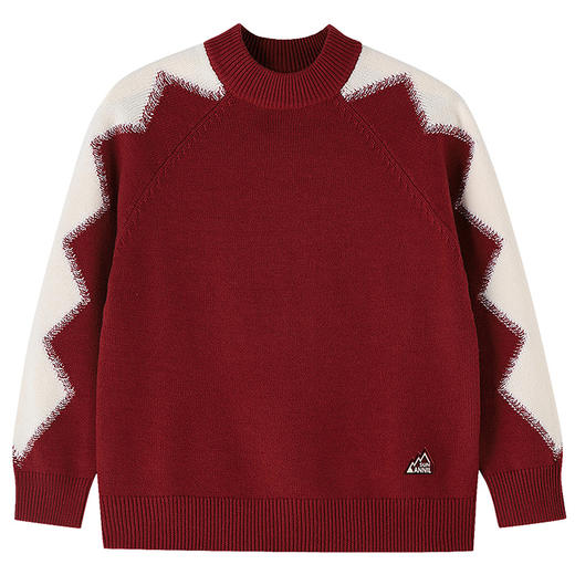 男女童中领长袖针织衫春季新款安奈儿童装EM614675 商品图6