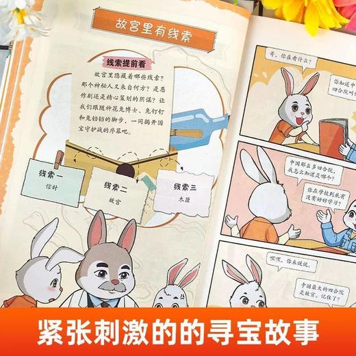 《种花兔历史穿越记》全4册 7-15岁 将传统文化融入惊险故事 给孩子看的寻宝系列 商品图3