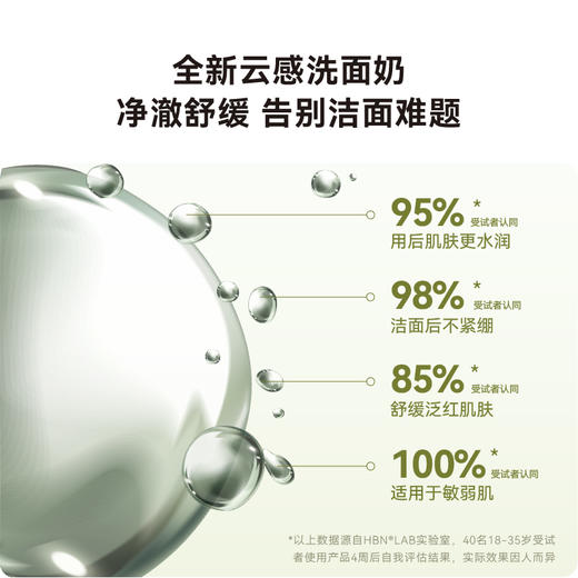 HBN·臻润安颜云感洁面乳 商品图1