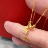 2楼周大福荟馆周大福碎金子生肖小马黄金足金项链 商品缩略图2