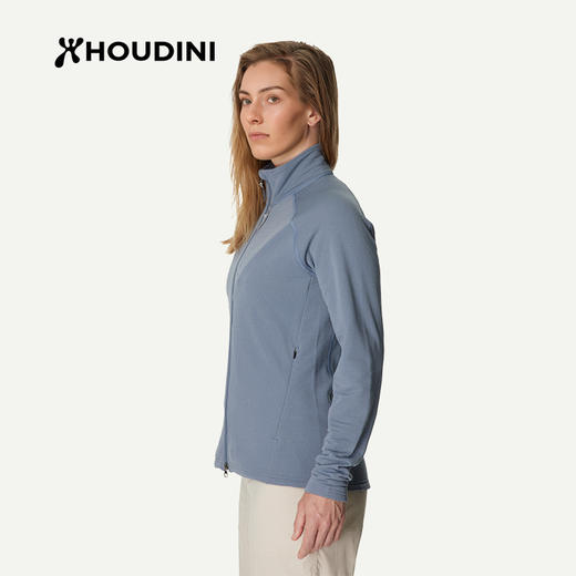 HOUDINI胡丁尼 Aero Jacket 航天户外女立领抓绒衣夹克外套 830040 商品图6