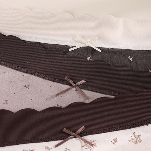 美奈川三条盒装女内裤(深咖+浅咖+粉底液)DK07357 商品图5