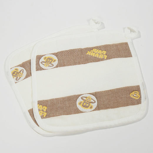 大嘴猴 全棉提花方巾2条装 PFMY012 商品图4