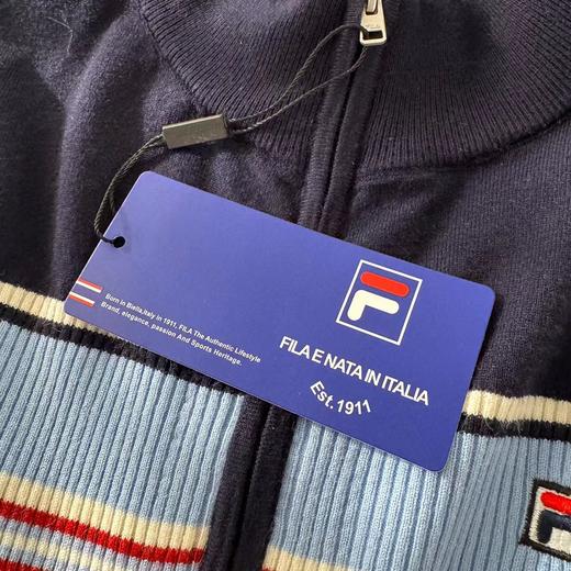 D123018秋冬季新款女子修身拼色拉链开衫外套编织衫毛衣 商品图6