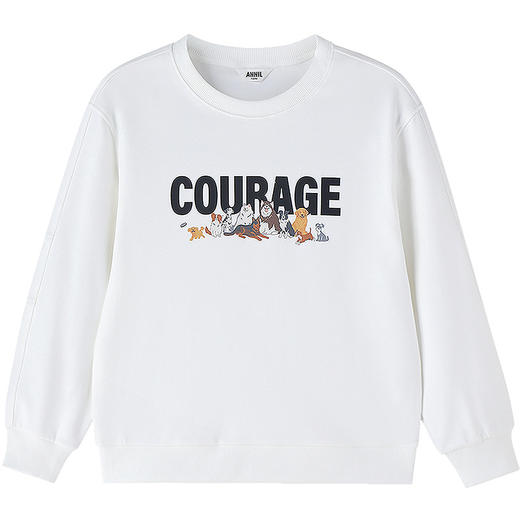 男童圆领长袖卫衣春季新款安奈儿童装EB611592 商品图6