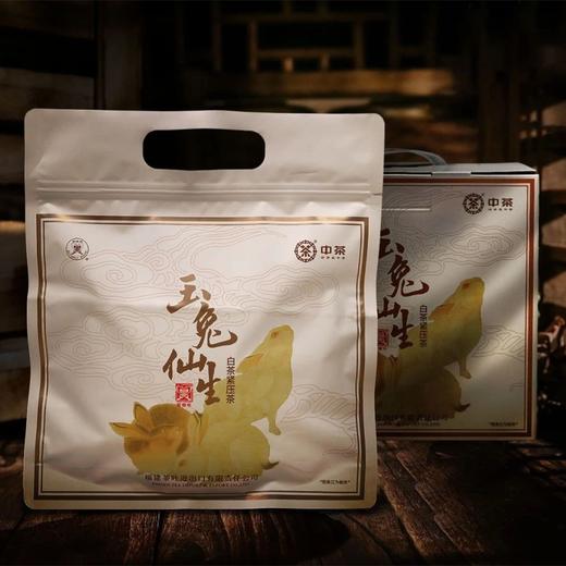 5812 2023年玉兔仙生生肖白茶饼357g 商品图4