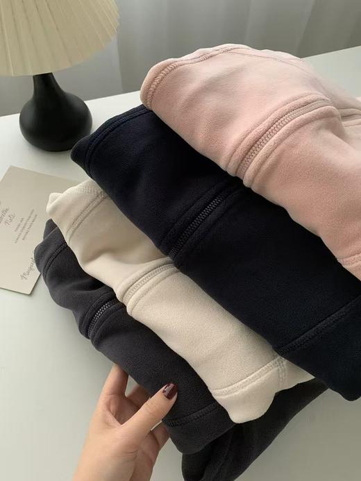 丁摩 立领双面奥利绒修身保暖外套女秋冬简约显瘦长袖开衫上衣5ZF-1313 商品图3