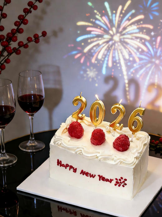 跨年蛋糕（夹心：芒果、青提、哈密瓜、草莓，可选两种，下单时备注一下，或者联系客服） 商品图0