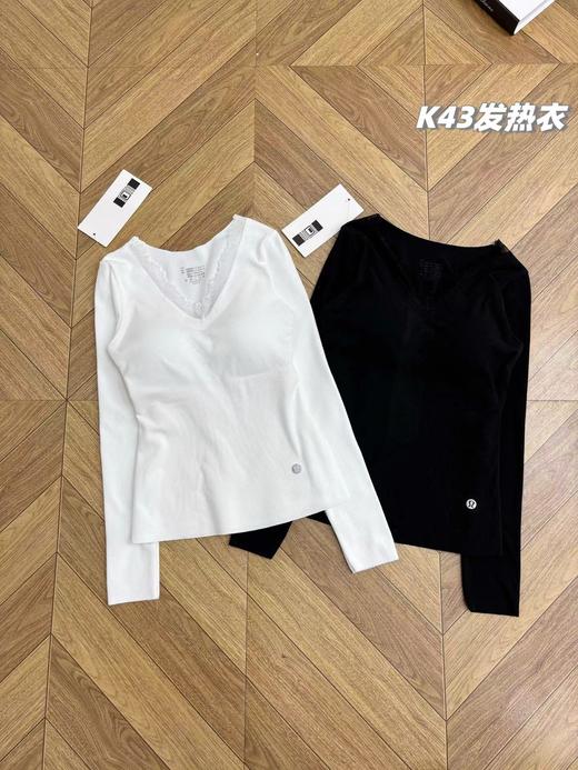 D123007冬季新款女士羊绒蚕丝发热衣套装免穿内衣 商品图11