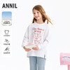 女童圆领长袖针织衫春季新款安奈儿童装EG611585 商品缩略图0