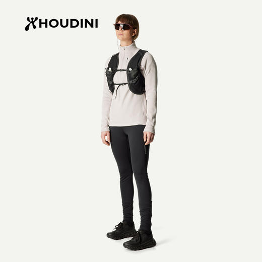 HOUDINI胡丁尼Pace Flow疾速女网眼透气立领抓绒衣外套 830046 商品图13