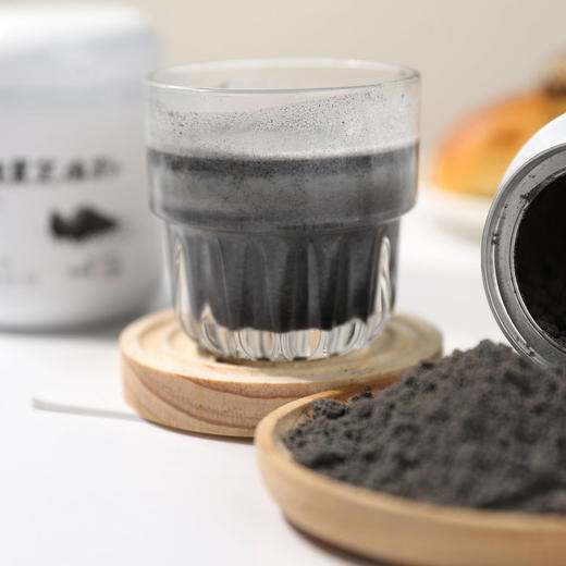 “胖*来原料供应商品牌” 大树伯伯 纯黑芝麻粉 醇香浓郁 180g*2罐 商品图2