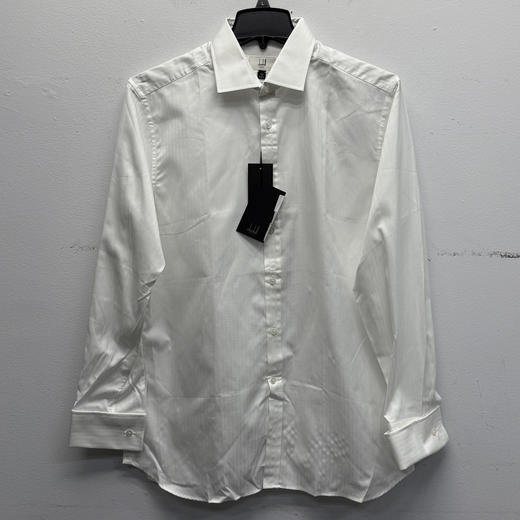 Dunhill/登喜路 男士纯棉透气条纹商务休闲正装长袖衬衫 商品图0