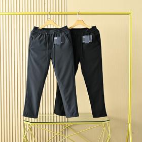 谱拉达25ss冬季男士加厚防寒松紧腰休闲百搭直筒鹅绒羽绒裤！