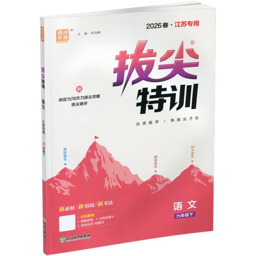 2026春 拔尖特训 语文 六年级下册 人教版 部编版 小学教辅 同步提优 精准提优 学生练习 通成学典6下高阶提优练习 浙江教育出版社 商品图2