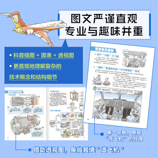 一飞冲天 中国大飞机科普大书 商品图4