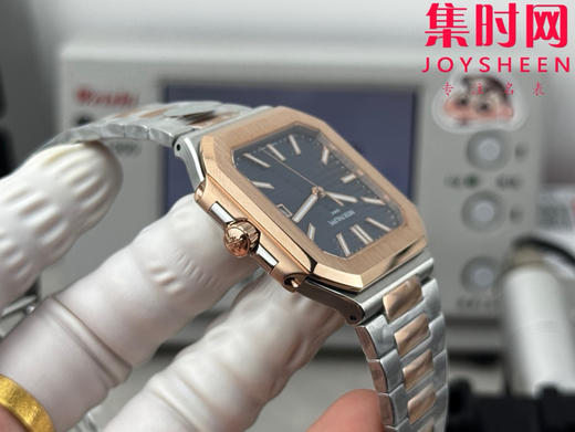 PP+百达翡丽 方形鹦鹉螺 新系列CUBITUS 5821男士腕表 间玫金蓝 商品图6