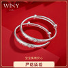 Winy 足银 9999 小马奇遇宝宝手镯 萌趣生肖福纹推拉款  带证书 满月周岁银饰礼 商品缩略图5