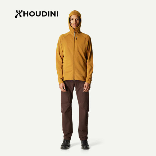 HOUDINI胡丁尼Aero Houdi航天户外男轻薄连帽抓绒衣外套 830036 商品图2