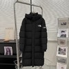 D123028新款上新过膝长款连帽秋冬情侣面包羽绒服 商品缩略图8