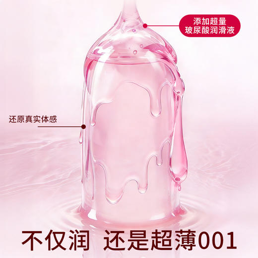 4维空间 玻尿酸超薄避孕套 免洗裸感安全套润滑无感【四维空间高端进口情趣安全套】 商品图3