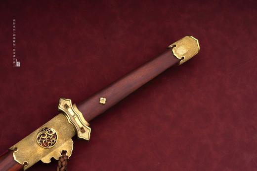 【元旦特惠】三希堂  霜金陨铁唐刀  未开刃 商品图6