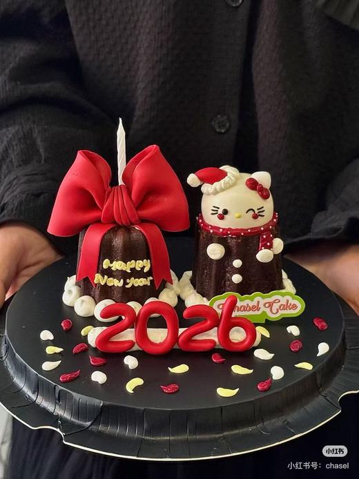 2026马年元旦新年可露丽kitty小动物-低糖处理无添加 商品图0