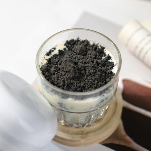 “胖*来原料供应商品牌” 大树伯伯 纯黑芝麻粉 醇香浓郁 180g*2罐 商品图1