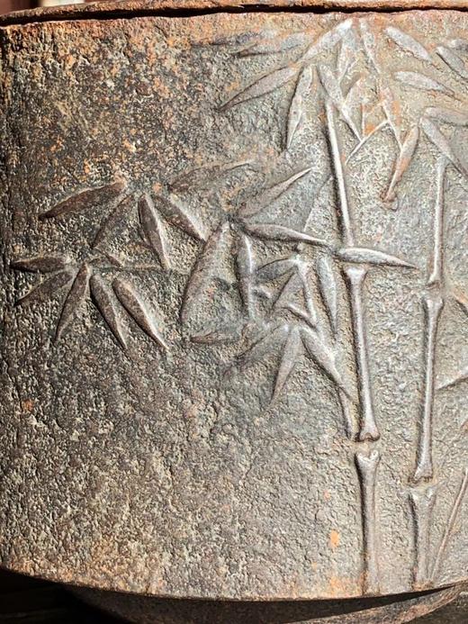 雅竹纹茶道提梁烧水铁壶，顺丰包邮 商品图4