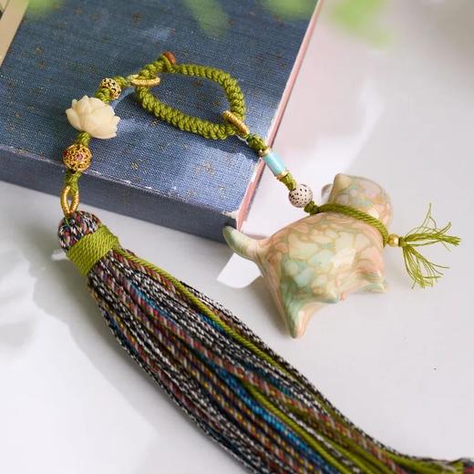 创饰社· 宋锦葫芦马年挂件 ，宋锦马年挂饰/项链，你的生活搭子 商品图5