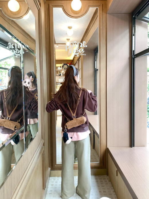 <曾小咸推荐>现货秒杀 ！微信超特价！韩系假两件加绒卫衣 日常229.99 立减140 秒杀89.99！！ 商品图11