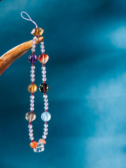 小寒节气 | 迷罗元和堂 坤灵璇珠 | 水晶手机链 纯手工 设计师款 包挂 车挂 随机发【器悟雅玩】 商品图3