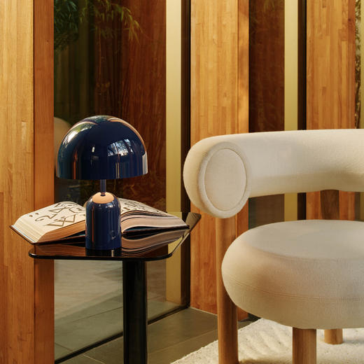 【Tom Dixon】Bell可移式LED通用灯具(靛蓝色) 商品图2