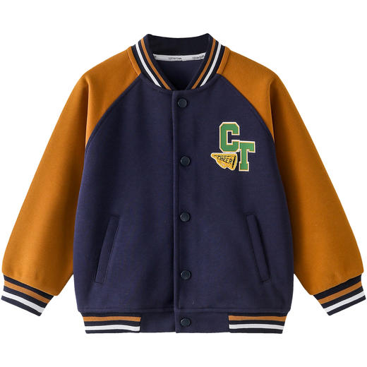 【7A抗菌】棉花堂美式复古潮酷童装立领针织外套-FA52023 商品图12