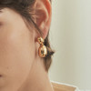 【Lagomist】拿铁系列 | 金/银咖啡豆耳环套装 商品缩略图8