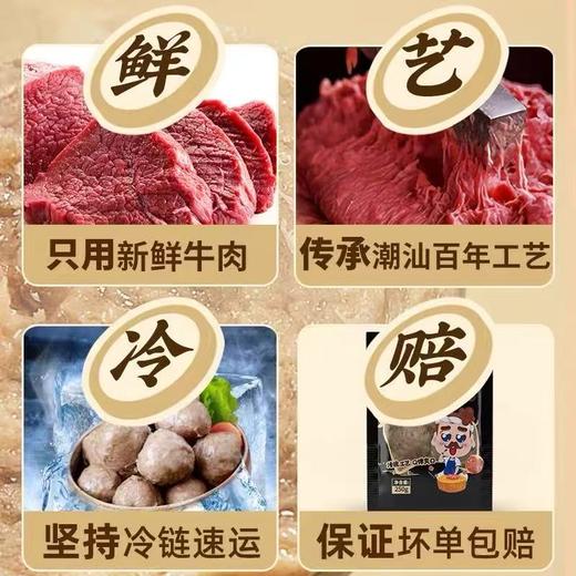 念味思正宗潮汕牛肉丸/牛筋丸 送沙茶酱蒜蓉 G021 商品图9