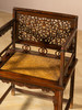 清	黄花梨透雕螭龙捧寿玫瑰椅(一对) 商品缩略图2