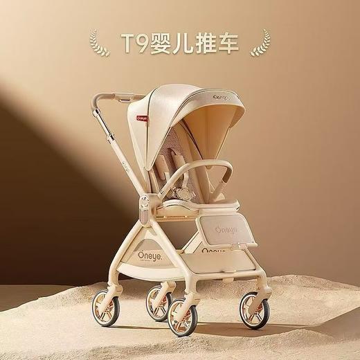 丸丫 T9婴儿推车（香槟金） 商品图0
