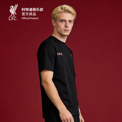 【官方正版】利物浦俱乐部 | 2026马年短袖纪念款黑色T恤 商品图4