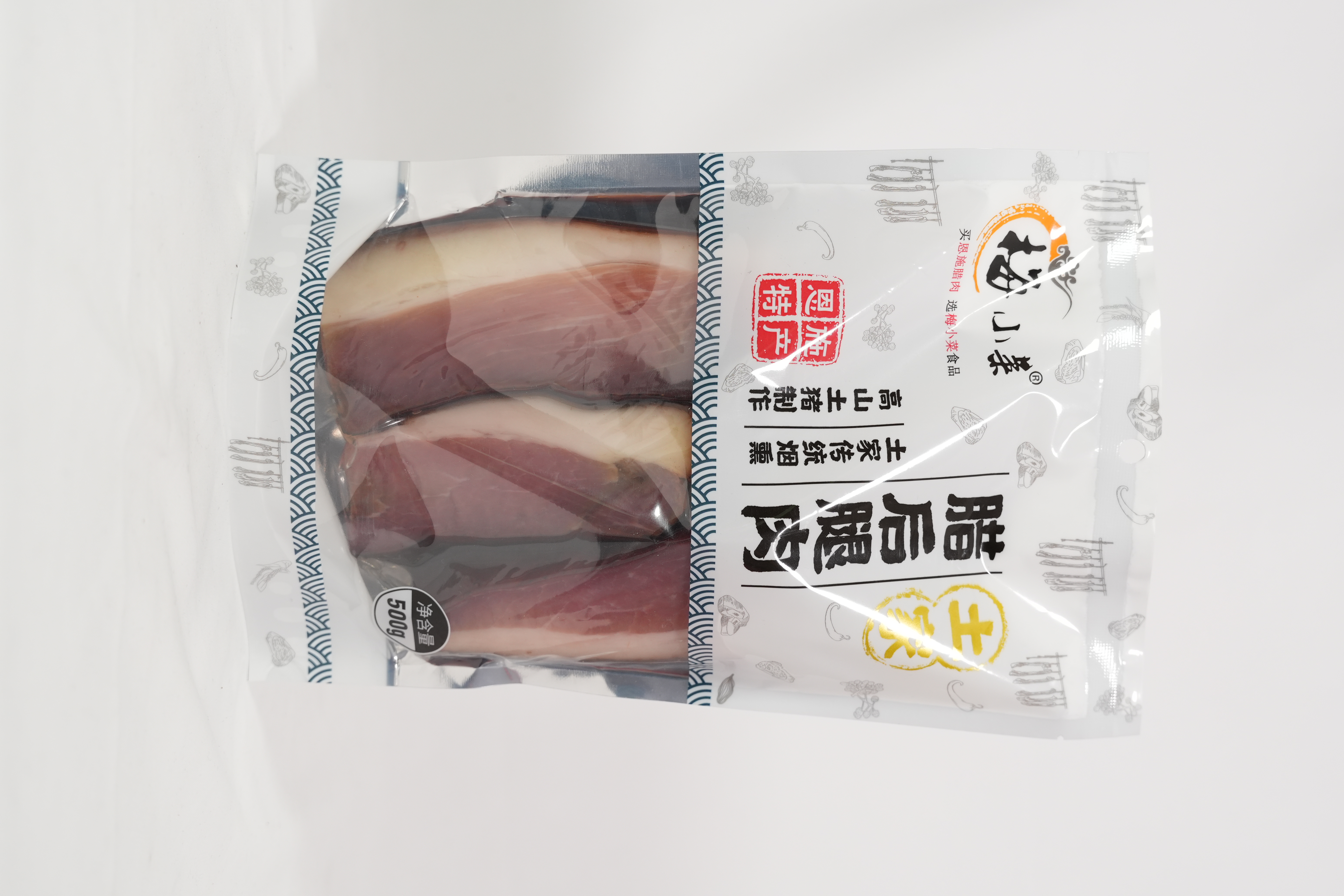 恩施高山土猪肉烟熏腊肉腊货