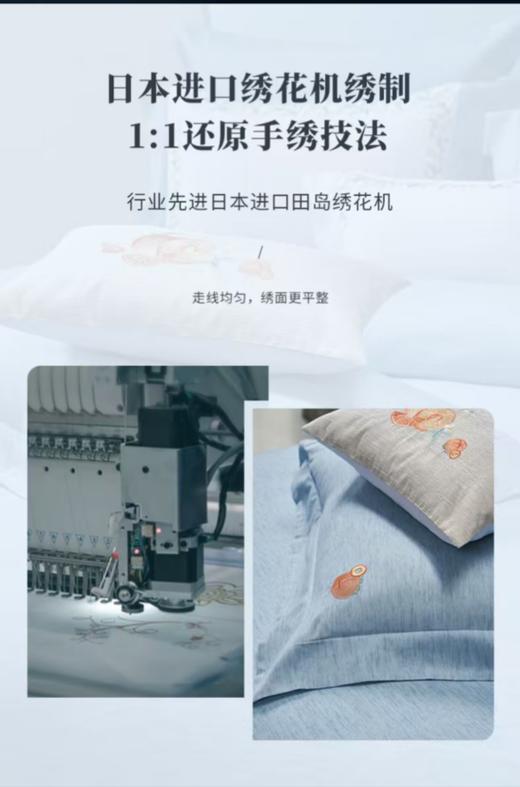 10楼 梦洁  全棉磨毛印花面料.心想事橙蓝.吊牌价1999现价1199 商品图3