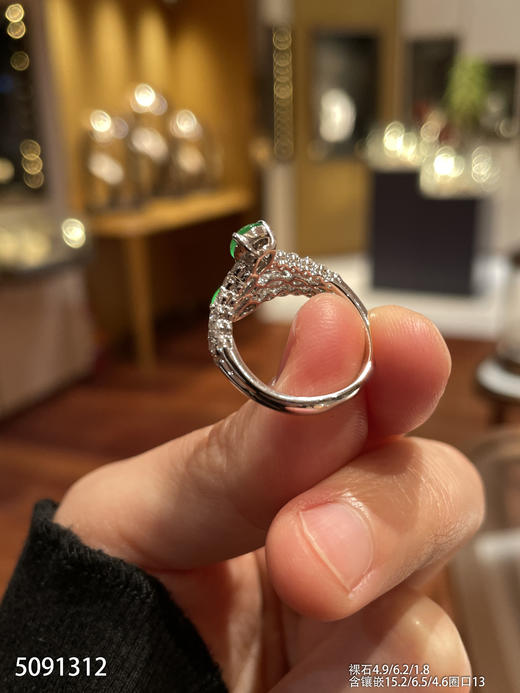 5091312，水滴戒指。具体价格微信咨询 商品图5