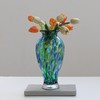 新中式复古琉璃花瓶餐桌高级感艺术软装居家轻奢渐变水培装饰花瓶 商品缩略图2