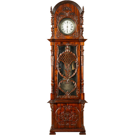 十九世纪	楠木西洋落地钟 商品图5