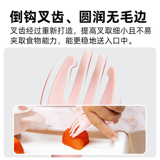 *Bibado婴幼儿叉勺套组-可连接反穿衣 商品图4