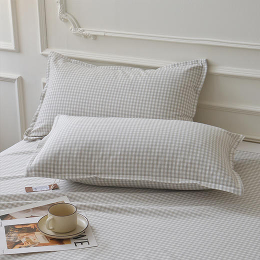 【苎麻枕套】84%棉16%苎麻，素道有机彩棉-棉麻质感，清爽不易粘身，通用尺码（基地直发-申通包邮），来自敦煌，品牌：素道【合作生产，公平贸易】 商品图2